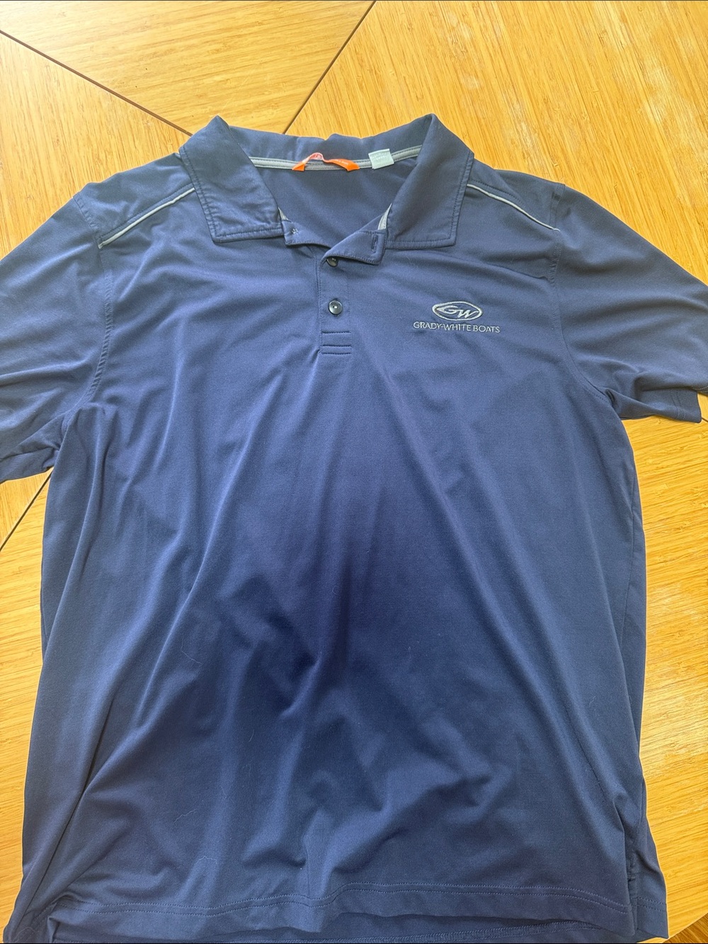 Men's Navy Performance Polo